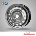 4 Lug Silver Steel Wheel Llantas de rueda de automóvil